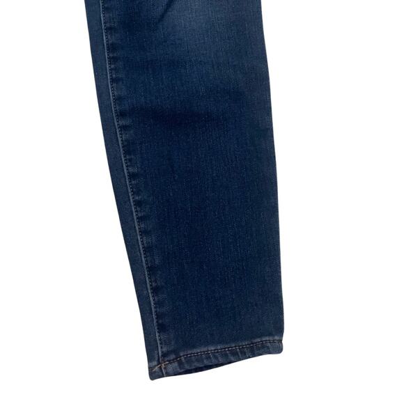Chico’s Skinny Ankle Blue Jeans Size 2 / Small Stretch Medium Wash Classic - Picture 2 of 9